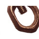 Conector Para Haste 1/2''A 5/8'' Incobrame Reforcado Ch58Ref - Kit C/20 Conector Para Haste 1/2''A 5/8'' Incobrame Reforcado Ch58Ref - Kit C/20