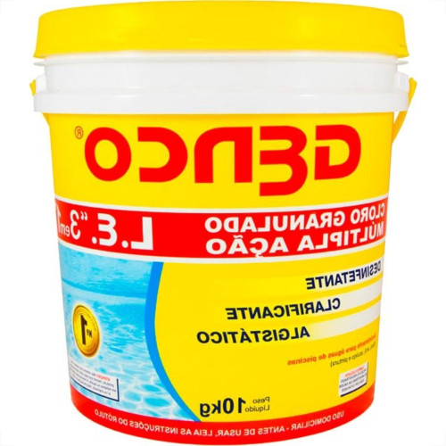 Cloro Genco Granulado 3x1 Multipla Acao 10kg 405248a Cloro Genco Granulado 3x1 Multipla Acao 10kg 405248a