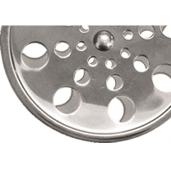 Grelha Inox Overtime Redonda 10Cm Com Fechamento 200001 Grelha Inox Overtime Redonda 10Cm Com Fechamento 200001