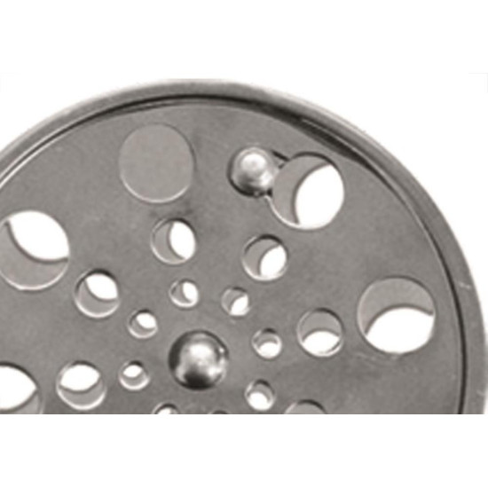 Grelha Inox Overtime Redonda 10Cm Com Fechamento 200001 Grelha Inox Overtime Redonda 10Cm Com Fechamento 200001