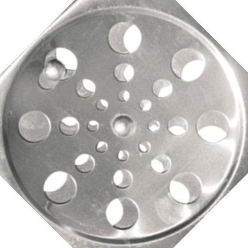 Grelha Inox Overtime Quadrada 10Cm Com Fechamento 200003 Grelha Inox Overtime Quadrada 10Cm Com Fechamento 200003