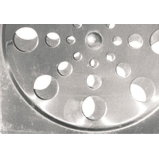Grelha Inox Overtime Quadrada 10Cm Com Fechamento 200003 Grelha Inox Overtime Quadrada 10Cm Com Fechamento 200003