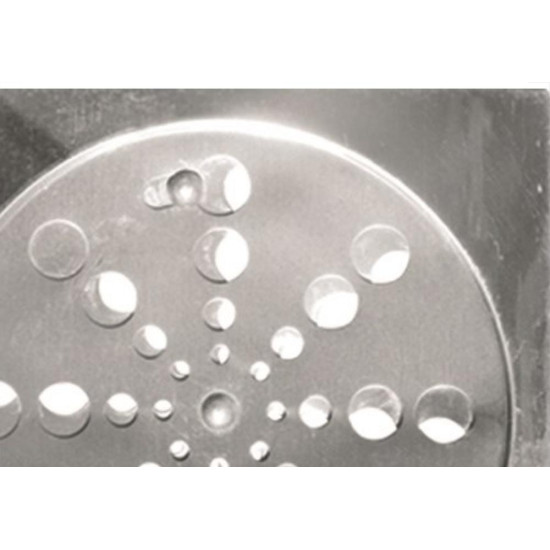 Grelha Inox Overtime Quadrada 15Cm Com Fechamento 200004 Grelha Inox Overtime Quadrada 15Cm Com Fechamento 200004