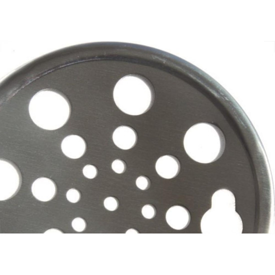Grelha Inox Overtime Redonda 10Cm Fixa 200005 Grelha Inox Overtime Redonda 10Cm Fixa 200005