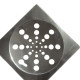 Grelha Inox Overtime Quadrada 15Cm Fixa 200008 Grelha Inox Overtime Quadrada 15Cm Fixa 200008