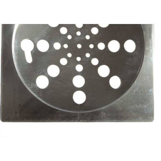 Grelha Inox Overtime Quadrada 15Cm Fixa 200008 Grelha Inox Overtime Quadrada 15Cm Fixa 200008