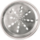 Grelha Inox Overtime Caixilho Redondo 10Cm Fechamento 200009 Grelha Inox Overtime Caixilho Redondo 10Cm Fechamento 200009