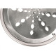 Grelha Inox Overtime Caixilho Redondo 10Cm Fechamento 200009 Grelha Inox Overtime Caixilho Redondo 10Cm Fechamento 200009