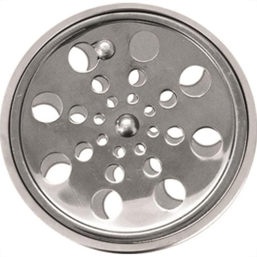 Grelha Inox Overtime Caixilho Redondo 15Cm Fechamento 200010 Grelha Inox Overtime Caixilho Redondo 15Cm Fechamento 200010