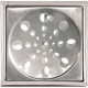 Grelha Inox Overtime Caixilho Quadrada 10Cm Fechamento 200011 Grelha Inox Overtime Caixilho Quadrada 10Cm Fechamento 200011