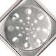 Grelha Inox Overtime Caixilho Quadrada 10Cm Fechamento 200011 Grelha Inox Overtime Caixilho Quadrada 10Cm Fechamento 200011