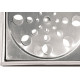 Grelha Inox Overtime Caixilho Quadrada 10Cm Fechamento 200011 Grelha Inox Overtime Caixilho Quadrada 10Cm Fechamento 200011