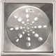 Grelha Inox Overtime Caixilho Quadrada 15Cm Fechamento 200012 Grelha Inox Overtime Caixilho Quadrada 15Cm Fechamento 200012