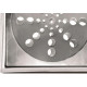 Grelha Inox Overtime Caixilho Quadrada 15Cm Fechamento 200012 Grelha Inox Overtime Caixilho Quadrada 15Cm Fechamento 200012