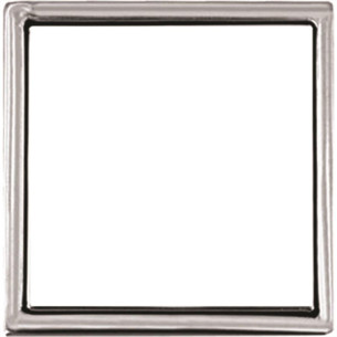 Porta Grelha Inox Overtime Quadrada 10Cm 200015