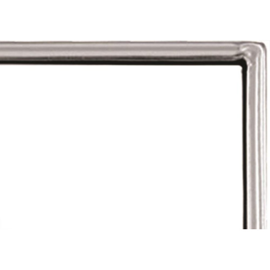 Porta Grelha Inox Overtime Quadrada 10Cm 200015 Porta Grelha Inox Overtime Quadrada 10Cm 200015