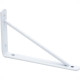 Suporte Prateleira Overtime Forte Branco 15Cm Peca 170000 - Kit C/12 Suporte Prateleira Overtime Forte Branco 15Cm Peca 170000 - Kit C/12
