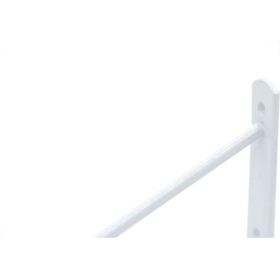 Suporte Prateleira Overtime Forte Branco 15Cm Peca 170000 - Kit C/12 Suporte Prateleira Overtime Forte Branco 15Cm Peca 170000 - Kit C/12