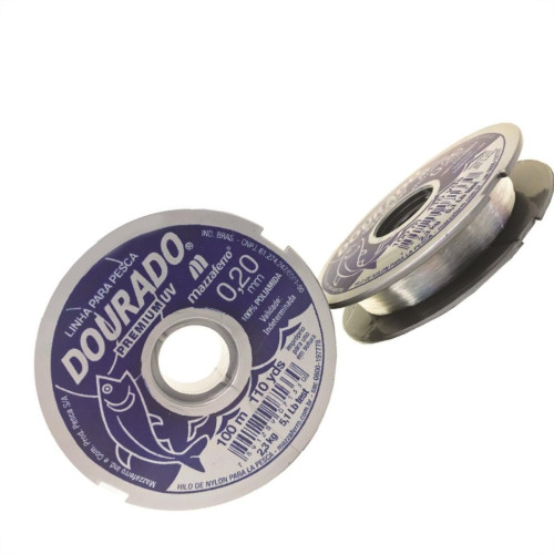 Linha Pesca Mazzaferro Branca 0,20Mm X100M 19Dp1B020 - Kit C/20 Linha Pesca Mazzaferro Branca 0,20Mm X100M 19Dp1B020 - Kit C/20