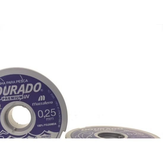 Linha Pesca Mazzaferro Branca 0,25Mm X100M 19Dp1B025 - Kit C/20 Linha Pesca Mazzaferro Branca 0,25Mm X100M 19Dp1B025 - Kit C/20