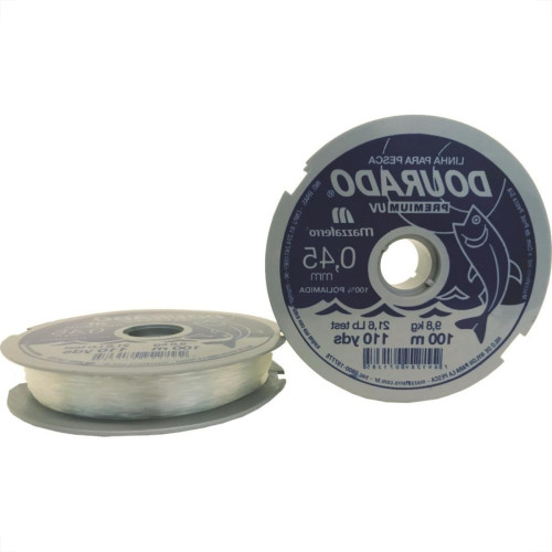 Linha Pesca Mazzaferro Branca 0,45Mm X100M 19Dp1B045 - Kit C/20 Linha Pesca Mazzaferro Branca 0,45Mm X100M 19Dp1B045 - Kit C/20