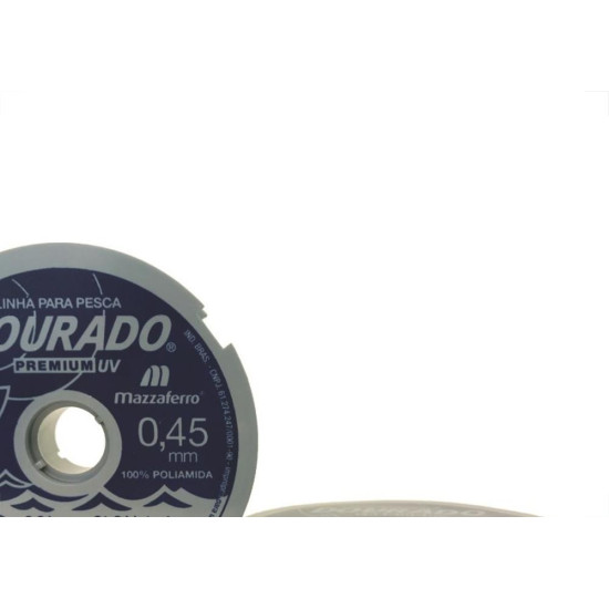 Linha Pesca Mazzaferro Branca 0,45Mm X100M 19Dp1B045 - Kit C/20 Linha Pesca Mazzaferro Branca 0,45Mm X100M 19Dp1B045 - Kit C/20