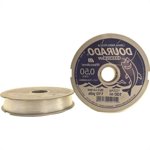 Linha Pesca Mazzaferro Branca 0,50Mm X100M 19Dp1B050 - Kit C/20 Linha Pesca Mazzaferro Branca 0,50Mm X100M 19Dp1B050 - Kit C/20
