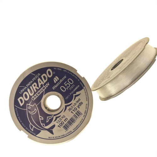 Linha Pesca Mazzaferro Branca 0,50Mm X100M 19Dp1B050 - Kit C/20 Linha Pesca Mazzaferro Branca 0,50Mm X100M 19Dp1B050 - Kit C/20