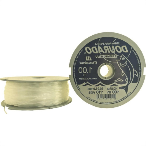 Linha Pesca Mazzaferro Branca 1,00Mm X100M 19Dp1B100 - Kit C/10 Linha Pesca Mazzaferro Branca 1,00Mm X100M 19Dp1B100 - Kit C/10