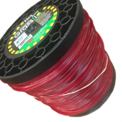 Fio Nylon 2,4Mm/304M 2Kg Mazzaferro Quadrado Universal 19Gf9R24Q