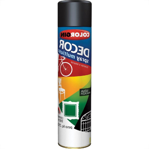 Tinta Spray Colorgin Decor Amendoa 360Ml 8811 Tinta Spray Colorgin Decor Amendoa 360Ml 8811