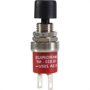 Chave Margirius 18533 Pushbutton Vermelha Blister Pa009576