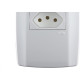 Conjunto Ilumi Slim 4X2 Branco Com Placa (1Tomada 20A) 80151 Conjunto Ilumi Slim 4X2 Branco Com Placa (1Tomada 20A) 80151