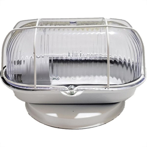Luminaria Tartaruga Chapa Elite Branca Com Acrilico 1266 Luminaria Tartaruga Chapa Elite Branca Com Acrilico 1266