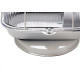 Luminaria Tartaruga Chapa Elite Branca Com Acrilico 1266 Luminaria Tartaruga Chapa Elite Branca Com Acrilico 1266