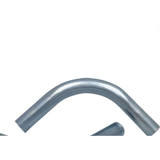 Curva Eletroduto Perfilaco Aco Galvanizado 90X1/2'' Ce001 - Kit C/10 Curva Eletroduto Perfilaco Aco Galvanizado 90X1/2'' Ce001 - Kit C/10