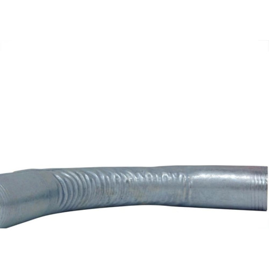Curva Eletroduto Perfilaco Aco Galvanizado 90X1'' Ce003 - Kit C/10 Curva Eletroduto Perfilaco Aco Galvanizado 90X1'' Ce003 - Kit C/10