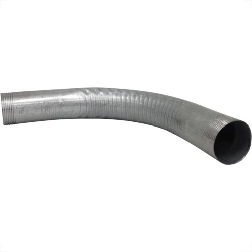 Curva Eletroduto Perfilaco Aco Galvanizado 90X1.1/2'' Ce005 - Kit C/5 Curva Eletroduto Perfilaco Aco Galvanizado 90X1.1/2'' Ce005 - Kit C/5