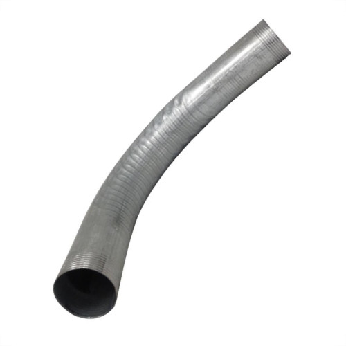 Curva Eletroduto Perfilaco Aco Galvanizado 90X1.1/2'' Ce005 - Kit C/5 Curva Eletroduto Perfilaco Aco Galvanizado 90X1.1/2'' Ce005 - Kit C/5