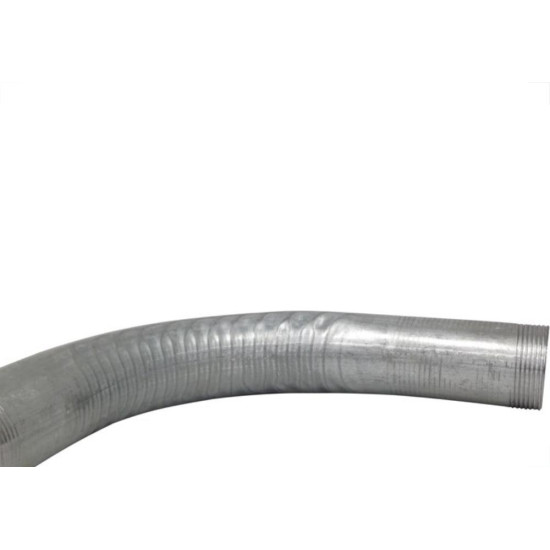 Curva Eletroduto Perfilaco Aco Galvanizado 90X1.1/2'' Ce005 - Kit C/5 Curva Eletroduto Perfilaco Aco Galvanizado 90X1.1/2'' Ce005 - Kit C/5