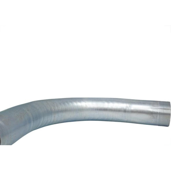 Curva Eletroduto Perfilaco Aco Galvanizado 90X2'' Ce006 - Kit C/5 Curva Eletroduto Perfilaco Aco Galvanizado 90X2'' Ce006 - Kit C/5