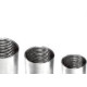 Luva Eletroduto Perfilaco Aco Galvanizado 1/2'' Le001 - Kit C/20 Luva Eletroduto Perfilaco Aco Galvanizado 1/2'' Le001 - Kit C/20