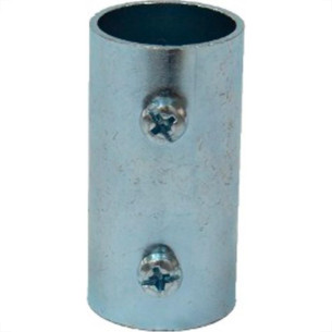 Conector Reto Aco Galvanizado Perfilaco  1.1/2'' Conec05 - Kit C/10