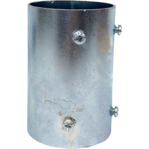 Conector Reto Aco Galvanizado Perfilaco  2'' Conec06 - Kit C/6