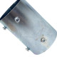 Conector Reto Aco Galvanizado Perfilaco  2'' Conec06 - Kit C/6