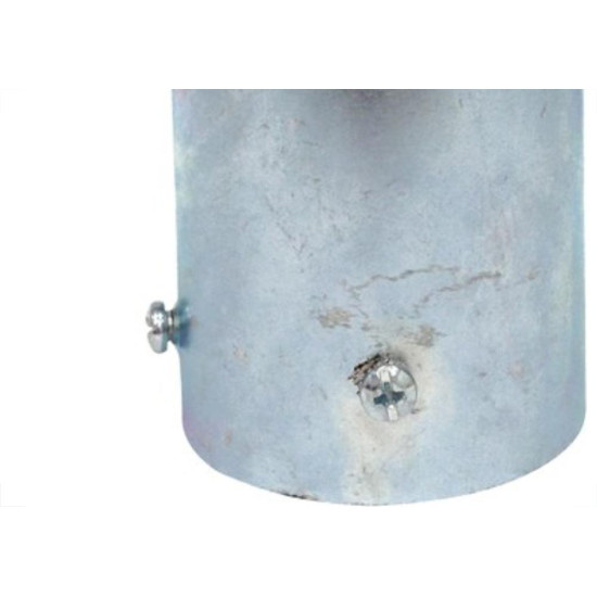 Conector Reto Aco Galvanizado Perfilaco  2'' Conec06 - Kit C/6