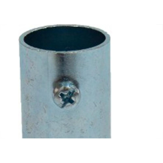 Conector Reto Aco Galvanizado Perfilaco Tam.G2.1/2'' Conec07 - Kit C/3