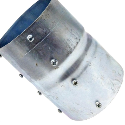 Conector Reto Aco Galvanizado Perfilaco 4'' Conec09 Conector Reto Aco Galvanizado Perfilaco 4'' Conec09