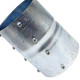 Conector Reto Aco Galvanizado Perfilaco 4'' Conec09 Conector Reto Aco Galvanizado Perfilaco 4'' Conec09
