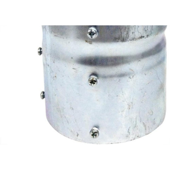 Conector Reto Aco Galvanizado Perfilaco 4'' Conec09 Conector Reto Aco Galvanizado Perfilaco 4'' Conec09